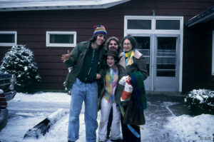 ECRSers outside Watson Homestead